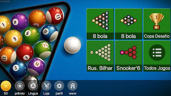 screenshot 1 do Bilhar grátis e jogo de sinuca (Online e Offline)